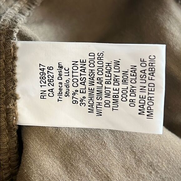 NILI LOTAN Jenna Pants Tiger Print Straight Leg  Low Rise Size 2 or 27 - Picture 10 of 15